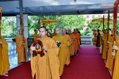 493 Tăng Ni tham dự kỳ thi tuyển sinh khóa XIV