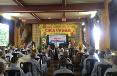 Phổ biến Luật Tín ngưỡng, tôn giáo tại chùa Ưu Đàm